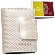 Portfele - Peterson portfel skóra naturalna beżowy PTN 42329-SBR-7303 B - kobieta - miniaturka - grafika 1