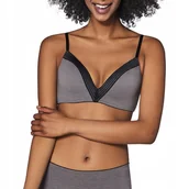 Biustonosze - Sloggi biustonoszbez fiszbin wow Embrace push-up usztywniany szary S - miniaturka - grafika 1