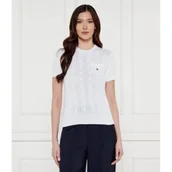 Swetry damskie - POLO RALPH LAUREN Sweter | Slim Fit - miniaturka - grafika 1