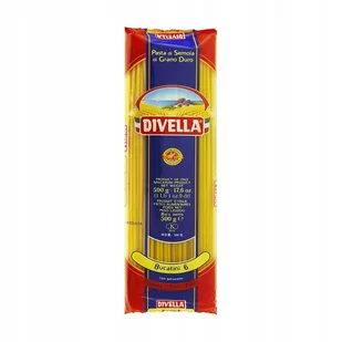 Divella Bucatini 6 włoski makaron 500 g - Makaron - miniaturka - grafika 1