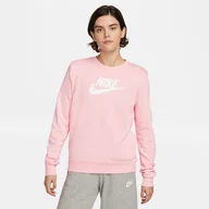 Bluzy damskie - Bluza Nike Sportswear Club Fleece DQ5832 690 różow - miniaturka - grafika 1