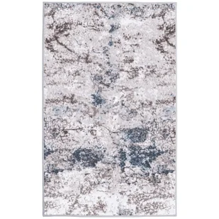 Dywanik łazienkowy 50x80 Vision niebieski - Dywaniki łazienkowe - miniaturka - grafika 1