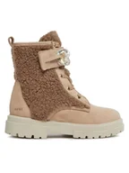Buty dla dziewczynek - Primigi Kozaki 4942611 S Beżowy - miniaturka - grafika 1