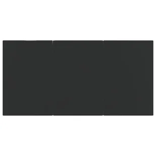 5-częściowy zestaw mebli ogrodowych, czarny, polirattan - Meble ogrodowe - miniaturka - grafika 9