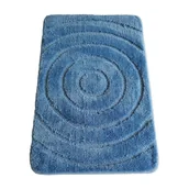 Dywaniki łazienkowe - Niebieski dywanik łazienkowy 50x80 cm – JAHU collections - miniaturka - grafika 1