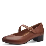 Czółenka - Tamaris Damskie czółenka Comfort z paskiem 8-82301-43, koniak, 40 EU Weit - miniaturka - grafika 1