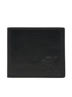 Portfele - Calvin Klein Duży Portfel Męski Ck Ew Billfold W/ Coin LV04G1072G Czarny - miniaturka - grafika 1