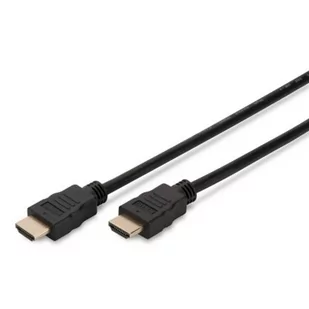 Digitus kabel HDMI Highspeed Ethernet V1.4 3D GOLD A M/M 1.0m AK-330107-010-s - Kable - miniaturka - grafika 2