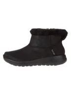 Botki damskie - Skechers Botki "On the Go Joy" w kolorze czarnym - miniaturka - grafika 1
