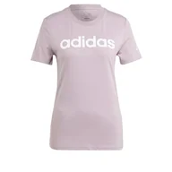 Koszulki i topy damskie - adidas Damska koszulka Essentials Slim Logo - miniaturka - grafika 1