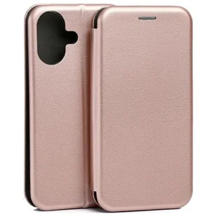Etui Beline Book Magnetic do iPhone 17 różowo-złoty - Etui i futerały do telefonów - miniaturka - grafika 1
