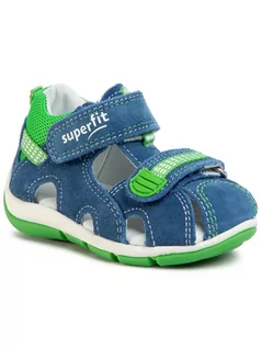 Buty dla chłopców - Superfit Sandały 6-00140-80 M Granatowy - grafika 1