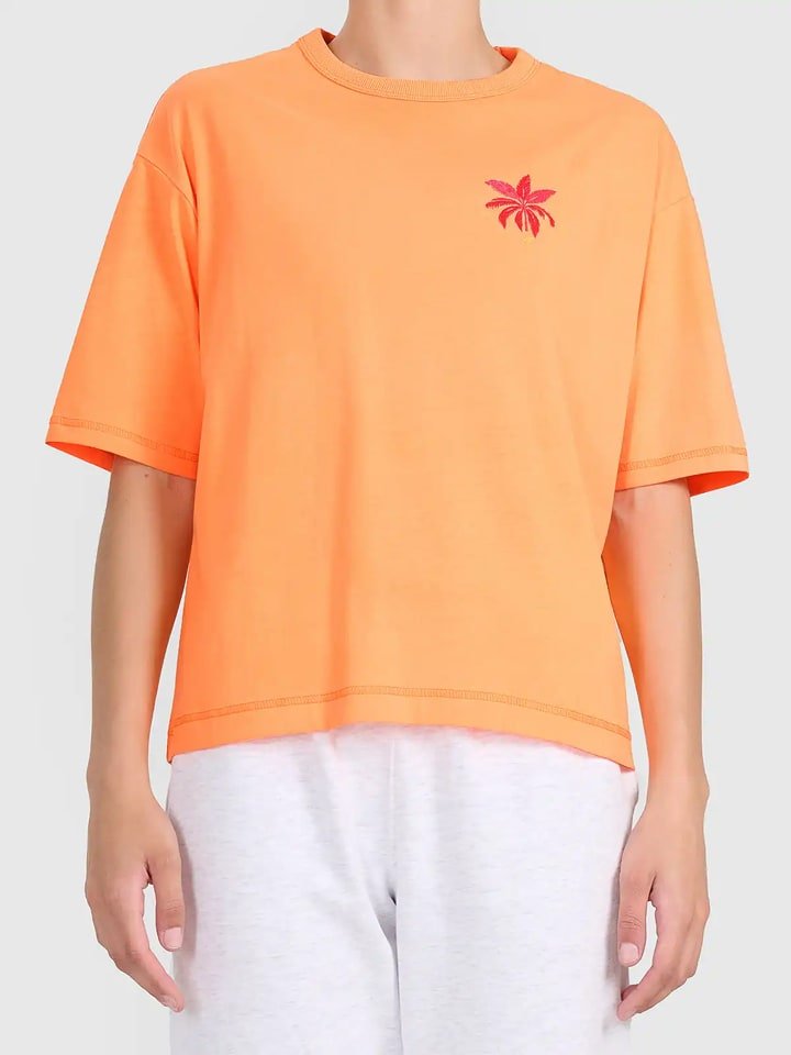 4F Koszulka w kolorze pomarańczowym