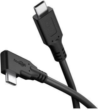 Goobay Kabel USB-C™ 90°, USB4™, 1 m, czarny RB79432