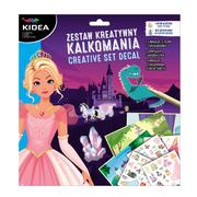 Zabawki kreatywne - Kidea Zestaw kreatywny - kalkomania Księżniczki - miniaturka - grafika 1