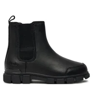 Buty dla dziewczynek - Kozaki Clarks Evyn Chelsea K. 26180291 Czarny - miniaturka - grafika 1