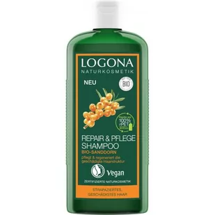Logona Szampon regenerujący do włosów zniszczonych z organicznym rokitnikiem 250.0 ml - Szampony do włosów - miniaturka - grafika 1