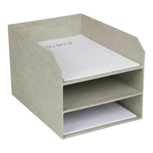 Kartonowy organizer na dokumenty Trey – Bigso Box of Sweden - Akcesoria na biurko - miniaturka - grafika 1