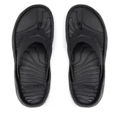 Klapki i japonki męskie - Japonki Hoka Ora Recovery Flip 1099675 Czarny - miniaturka - grafika 1