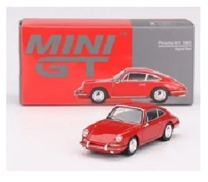 Tarmac Works Porsche 911 (901) Red 1963 1:64 Mgt-00695-L - Samochody i pojazdy dla dzieci - miniaturka - grafika 1