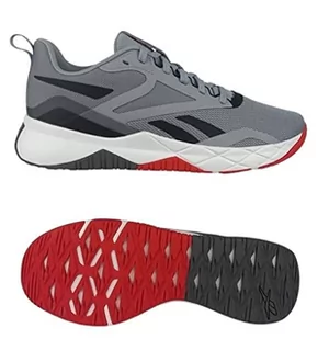 Reebok Męskie trampki NFX Trainer, zimna szarość 3/Core czarny/zimny szary 6, rozmiar 10 UK, Zimny szary 3-rdzeniowy czarny zimny szary 6, 44.5 EU - Trampki męskie - miniaturka - grafika 1