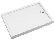 Brodziki prysznicowe - Schedpol Competia New brodzik 90x110 cm prostokątny biały 3.4846 - miniaturka - grafika 1