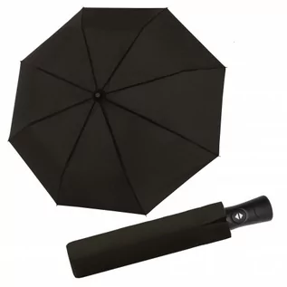 Parasole - Fiber SUPERSTRONG - w pełni automatyczny parasol męski czarny - grafika 1