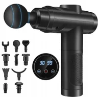 Masażery - ZEROLIA Masażer Pistolet do Masażu Mięśni 30 Poziomów Prędkości 10 Głowic - miniaturka - grafika 1