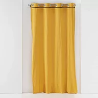 Zasłony - Zasłona Na Przelotkach Linette, Bawełniana, Z Połyskiem, 135 X 240 Cm - miniaturka - grafika 1