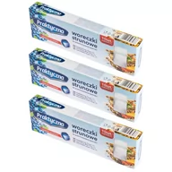 Folia, papier śniadaniowy, serwetki - 3x Woreczki strunowe praktyczna 3l 10 szt - miniaturka - grafika 1