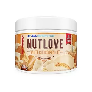 ALLNUTRITION Nutlove White Choco Peanut 500g - Słodkie kremy i masła - miniaturka - grafika 1