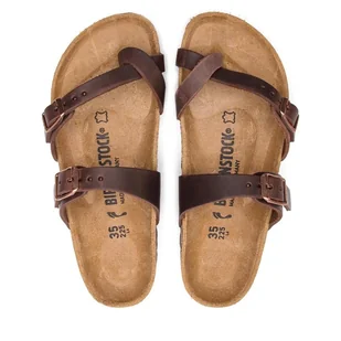 Japonki Birkenstock Mayari 0071023 Brązowy - Klapki i japonki damskie - miniaturka - grafika 1
