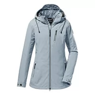 Kurtki damskie - G.I.G.A. DX Damska kurtka softshell / kurtka outdoorowa z odpinanym kapturem - GS 32 WMN SFTSHLL JCKT, petrol, 40, 38345-000 - miniaturka - grafika 1