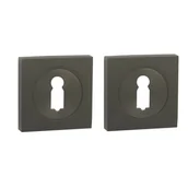 Szyldy i rozety - Rozeta podklamkowa pod klucz Qubik Tytan - miniaturka - grafika 1