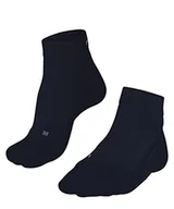 Skarpetki damskie - Falke Damskie skarpety golfowe GO2 Short z bawełny, 1 opakowanie niebieski Blau (Space Blue 6116) 35-36 16780 - miniaturka - grafika 1