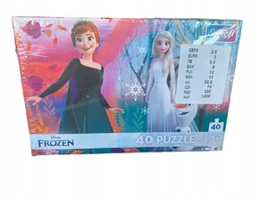Puzzle 120 el Trefl Frozen Kraina Lodu Disney 93445 - Puzzle - miniaturka - grafika 1