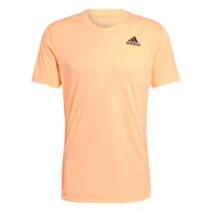 Koszulki sportowe męskie - Koszulka męska adidas  New York Freelift Tee Orange S - miniaturka - grafika 1