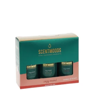 Zestaw prezentowy olejków zapachowych Cozy Mood 3 x 10 ml - Zapachy do domu - miniaturka - grafika 1