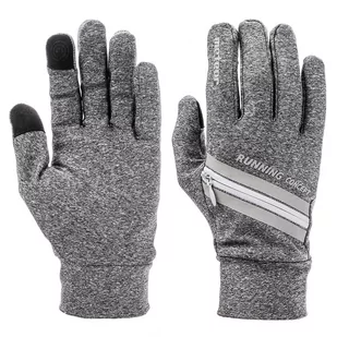 Meteor, Rękawiczki sportowe, WX 551, szare rozmiar XL - Rękawiczki - miniaturka - grafika 1