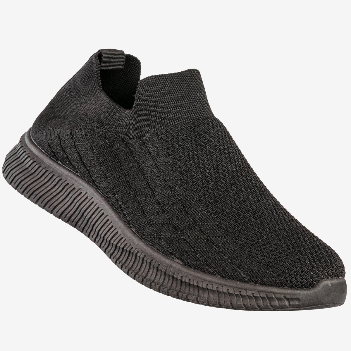 Sneakersy Męskie Wsuwane Buty Sportowe Półbuty Czarne Good To Great G-51 Czarny 42