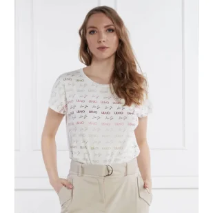 Liu Jo Sport T-shirt | Regular Fit - Koszulki i topy damskie - miniaturka - grafika 1