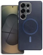 Etui i futerały do telefonów - Futerał GENTLEMAN MAG COVER kompatybilny z MagSafe do SAMSUNG A07 granatowy - miniaturka - grafika 1