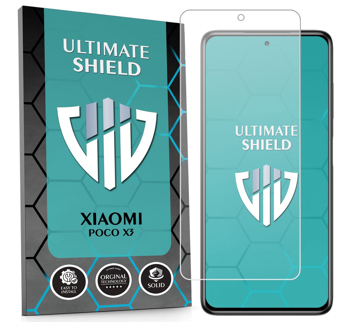 WZMOCNIONE SZKŁO OCHRONNE SZYBKA SZKIEŁKO DO XIAOMI POCO X3 X3 NFC