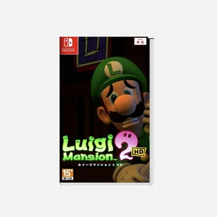 TEMU do Gry HD "Luigi's Mansion 2" na Nintendo Switch - Przygodowa Gra Akcji, E10+, 15 Minut Rozgrywki, Zielono-Czarny Wzór Okładki, z Nostalgią - Gry Nintendo Switch - miniaturka - grafika 1