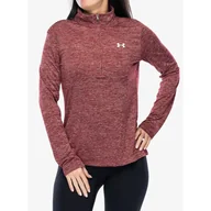Bluzy sportowe damskie - Bluza damska Under Armour UA Tech Twist 1/2 Zip - miniaturka - grafika 1