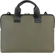 Torby na laptopy - Tucano Gommo Slim Brief 14'' zala - Soma portativajam datoram BSGOM1314-VM - miniaturka - grafika 1