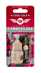COOL COLA | FRESHWAY Camouflage Wood - Zapachy samochodowe - miniaturka - grafika 1