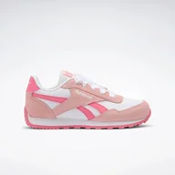 Buty dla dziewczynek - Reebok Glide Low sneakersy dziewczęce, Ftwrwhite Subtlepink Passionpink, 32.5 EU - miniaturka - grafika 1
