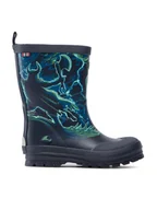 Buty dla chłopców - Viking Kalosze Jolly Print 1-60020-547 Granatowy - miniaturka - grafika 1