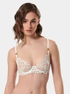 Biustonosze - Bluebella Biustonosz z fiszbiną Isadora 41953 Biały - miniaturka - grafika 1